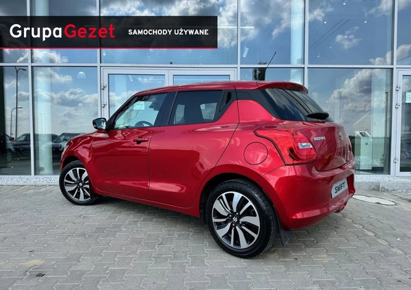 Suzuki Swift cena 57900 przebieg: 75500, rok produkcji 2019 z Sompolno małe 46